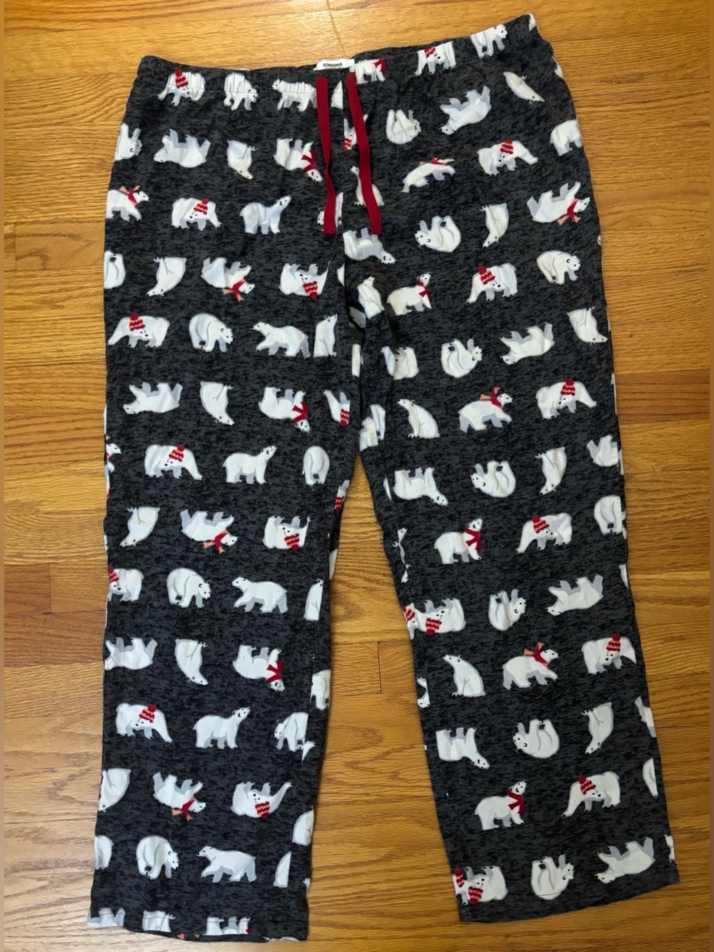 Sonoma Pajama Pants Women’s XL Polar Bear Sleepwear Loungewear Casual Bottoms